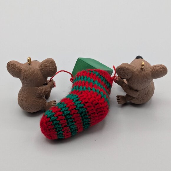 Hallmark Keepsake Stocking Pals 1990, Vintage Koala Bear Christmas Ornament - Picture 6 of 10